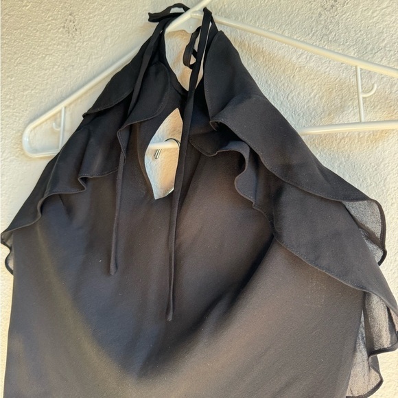 RALPH LAUREN Silk Formal Halter Maxi Dress ***VINTAGE*** - Picture 9 of 9